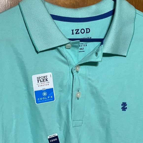 🆕 IZOD - ADVANTAGE PERFORMANCE- NATURAL STRETCH (2XLT) COOLING TECHNOLOGY 🆕 - Picture 2 of 6